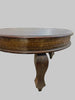 Indian Antique Hand Carved Solid Wood With Brass Work Coffee Table C131
