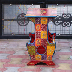 Avani Hand Painted Solid Wood Console Table 70