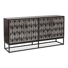 Bone Inlay Solid Wood Sideboard S73