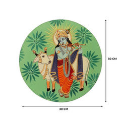 Traditional Rajasthani Hand Painted Wall Decor Plates 20