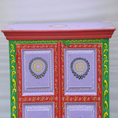 Pandora Hand Painted Cabinet Multicolour