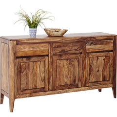 Boston Taper Contemporary Solid Wood Sideboard Hutch Buffet 145x40x85cm