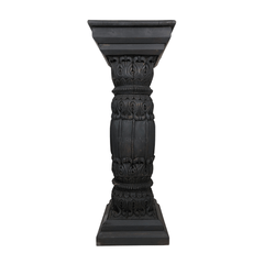 Indian Hand Carved Solid Wood Side Table 01