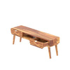The Attic Hand Carved Mango Wood TV Unit Brown 72