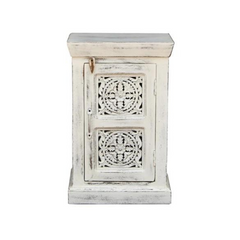 Hand Carved Solid Wood Bedsides Table 73