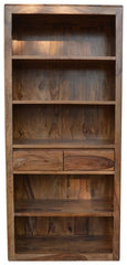 MADE TO ORDER Solid Wood Bookcase Bookshelf Display Shelf Natural