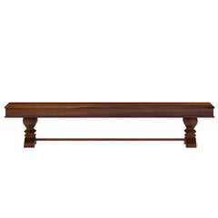 Tiraspol Traditional Rustic Solid Wood Dining Table Bench