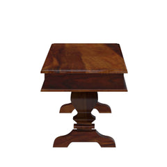 Tiraspol Traditional Rustic Solid Wood Dining Table Bench