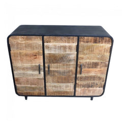 MILLER Industrial Timber Iron Sideboard