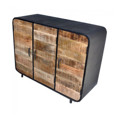 MILLER Industrial Timber Iron Sideboard