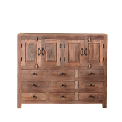 Indian Solid Wood Hand Carved Sideboard