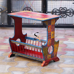 Avani Hand Painted Solid Wood Console Table 70