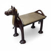 Indian Hand Carved Solid Wood Brass Camel Coffee Table C167