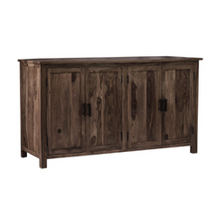 The Attic California Solid Wood Sideboard Walnut