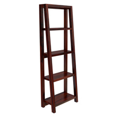 Hagerstown Solid Wood 4 Open Shelf Ladder Leaning Bookcase