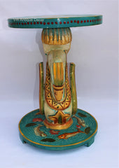 Hand Painted Solid Wood Duck Side Table 48