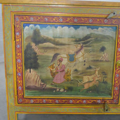 Mughal Hand Painted Entertainment Unit