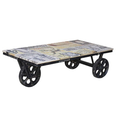 The Attic Bonn Metal Centre Table Black