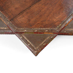 Indian Hand Carved Solid Wood Bajot Coffee Table C54