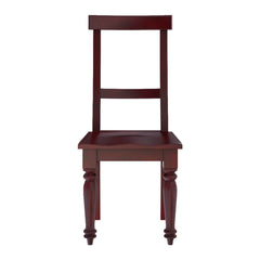 Boston Indian Solid Wood Dining Seating Chair Chocolate Brown