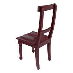 Boston Indian Solid Wood Dining Seating Chair Chocolate Brown