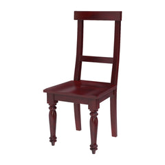 Boston Indian Solid Wood Dining Seating Chair Chocolate Brown