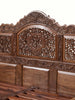 Indian Hand Carved Solid Wood Bed Frame King Size 169