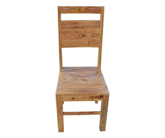 MADE TO ORDER Indian Wooden Seating Chair Natural 45x44x105 cm