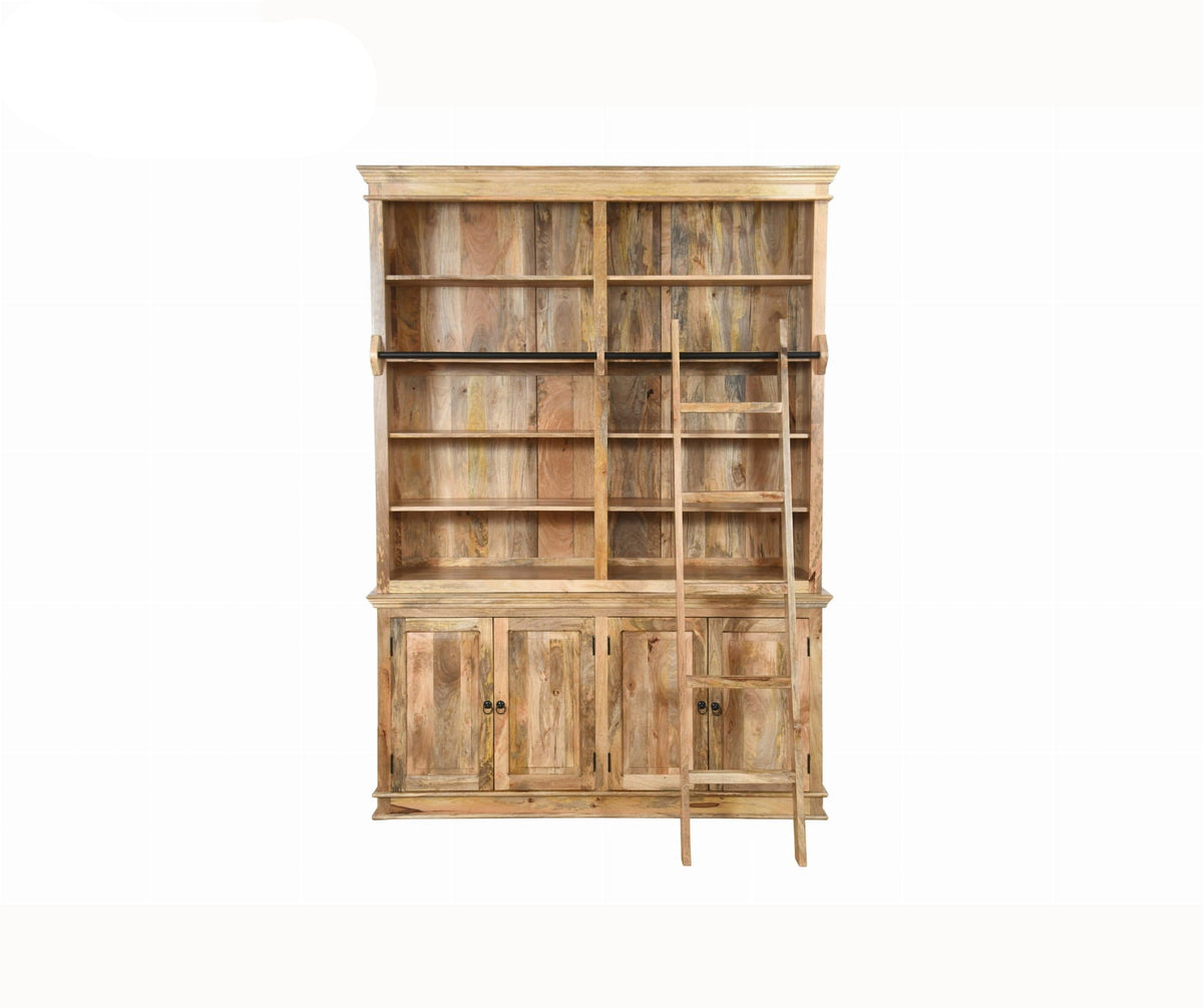 Mango Classic Handmade Solid Mango Wood Bookshelf