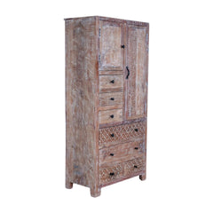 Rustica Reclaimed Solid Wood Rustic Wardrobe C12