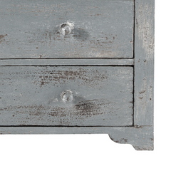 The Attic Wooden 5 Drawer Chest of Drawer Grey