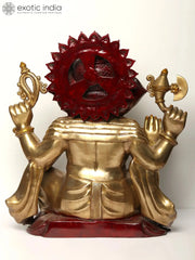 Indian Lord Ganesha Handmade Brass Statue