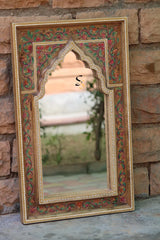 Avani Hand Painted Solid Wood Mirror Frame 107