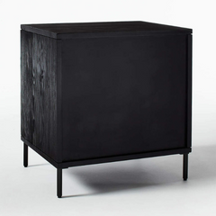 Bone Inlay Solid Wood 2 Drawer Bedsides Table 71