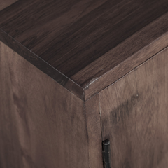 The Attic Brussels Shoe Cabinet Walnut