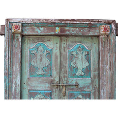 Indian Vintage Antique Handcrafted Solid Wood Door 43