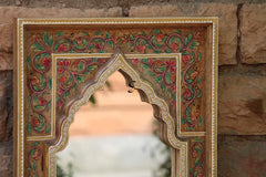 Avani Hand Painted Solid Wood Mirror Frame 107
