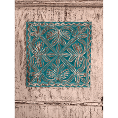 Indian Hand Carved Solid Hard Wood Cabinet D18