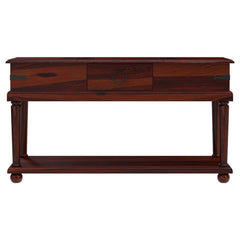 Kokanee Rustic Solid Wood 2 Tier Entryway Console Hall Table