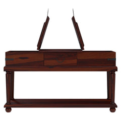 Kokanee Rustic Solid Wood 2 Tier Entryway Console Hall Table