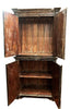 Hand Carved Solid Wooden Antique Door Cabinet Cupboard Wardrobe D141