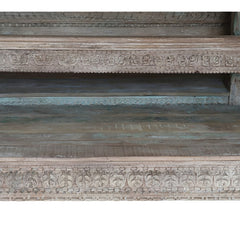 Indian Hand Carved Solid Wood Daybed D5