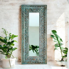 Hand Carved Solid Wooden Mirror Frame 65