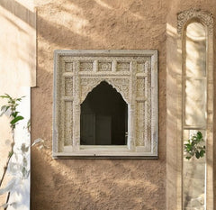 Mehrab Hand Carved Solid Wooden Mirror Frame 39
