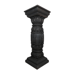 Indian Hand Carved Solid Wood Side Table 01