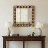 Hand Carved Tile Solid Wood Mirror Frame 106