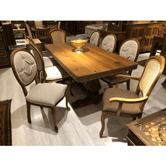 Indian Hand Carved Solid Wood Dining Table 10