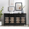 Hand Carved Jali Solid Wood Sideboard S80