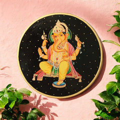 Traditional Rajasthani Hand Painted Wall Decor Plates 21