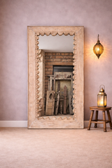 Hand Carved Solid Wooden Mirror Frame 89X124 cm